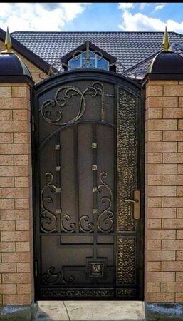 Калитки кованые, решетки на окна кованые, двери с элементами ковки - Волгоград, Волгоградская обл.